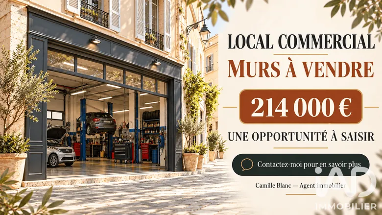 Local commercial 140 m² · à Marseille · 140 m² · 214 120 €