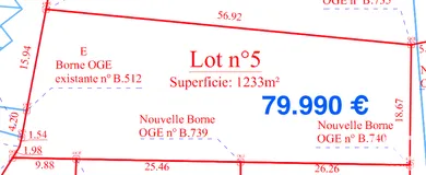 Terrain à bâtir à Feytiat (87220)