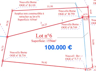 Building plot in Feytiat (87220)