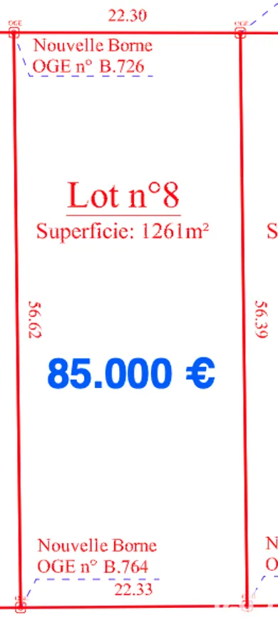 Building plot in Feytiat (87220)