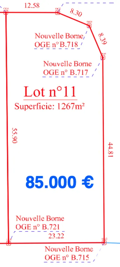 Building plot in Feytiat (87220)