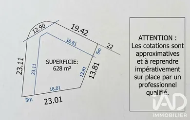 Building plot in Limoges (87000)