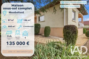 Maison à Montbéliard (25200)