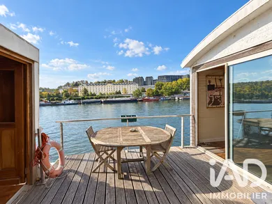 Péniche à Boulogne-Billancourt (92100)