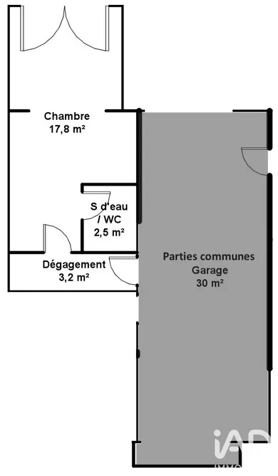Studio à Angervilliers (91470)