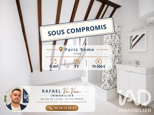Studio in Paris (75009)