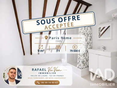 Studio à Paris (75009)