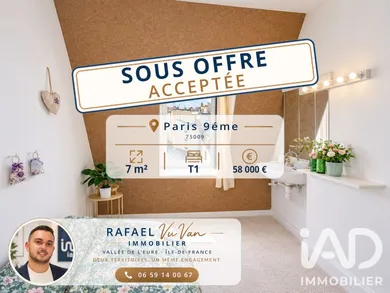 Studio in Paris (75009)