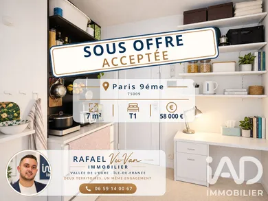 Studio in Paris (75009)