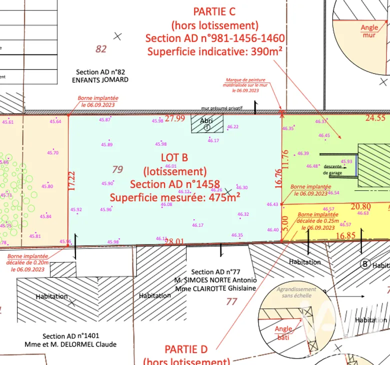 Terrain 475 m² · à Pierrelaye · 475 m² · 236 000 €