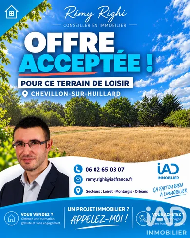 Terrain loisirs à Saint-Maurice-Sur-Fessard (45700)