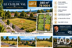 Building plot in Val-de-Virieu (38730)
