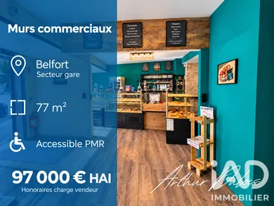 Boutique/Local commercial à Belfort (90000)
