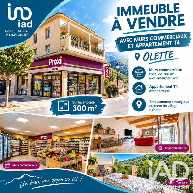 Immeuble 4 pièces 300 m² · à Olette · 300 m² · 290 000 €