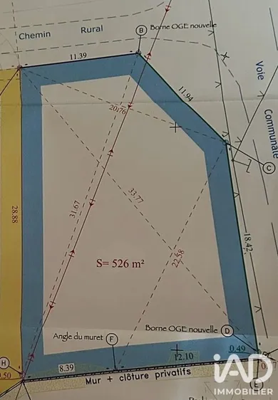 Terrain à bâtir à Guipry-Messac (35480)