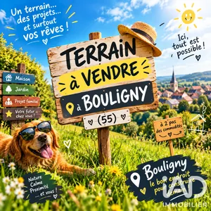 Terrain à bâtir à Bouligny (55240)