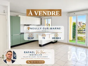 Apartment in Neuilly-sur-Marne (93330)