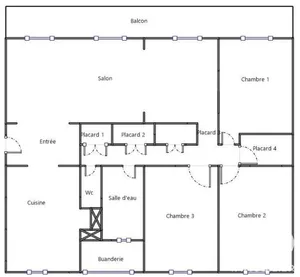 Apartment in Donzère (26290)