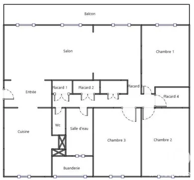 Appartement à Donzère (26290)