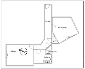 Apartment in Asnières-sur-Seine (92600)