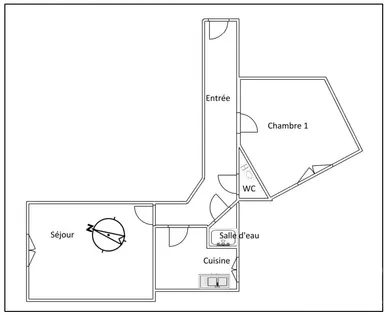 Apartment in Asnières-sur-Seine (92600)