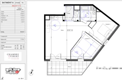 Appartement à Challes-les-Eaux (73190)