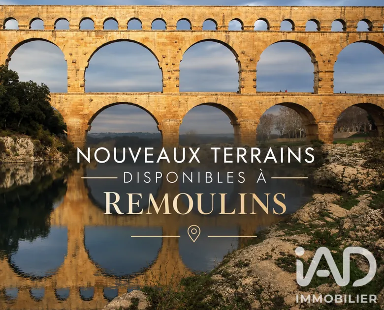 Terrain 470 m² · à Remoulins · 131 000 €