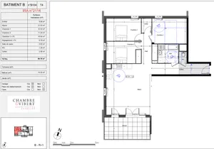 Appartement à CHALLES LES EAUX (73190)