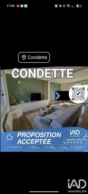 Maison à Condette (62360)