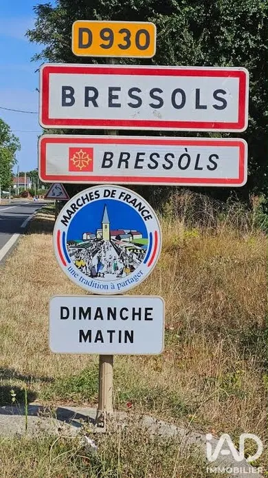 Terrain à Bressols (82710)