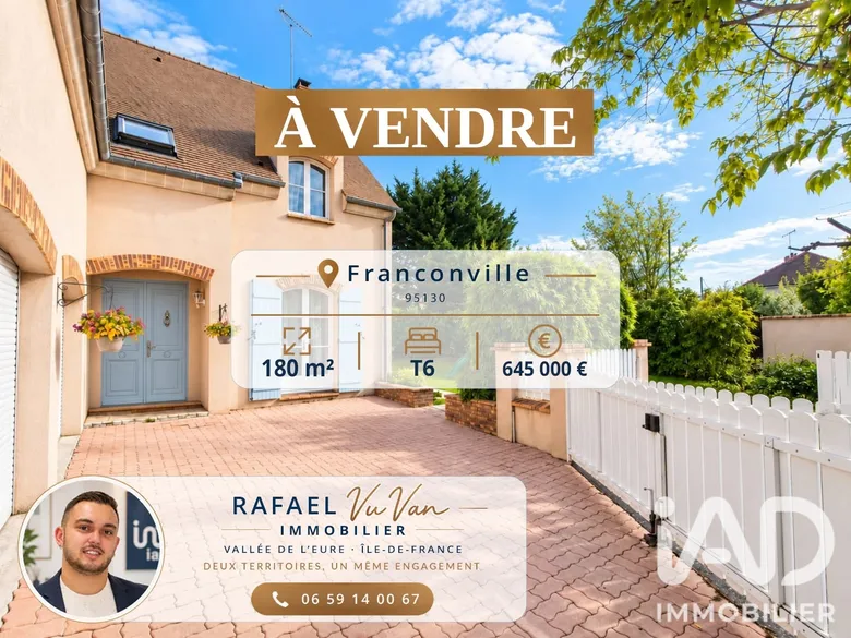 Maison 6 pièces 180 m² · à Franconville · 180 m² · 645 000 €