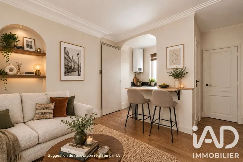 Appartement 2 pièces 33 m² · à Paris 18ème Arrondissement · 33 m² · 235 000 €