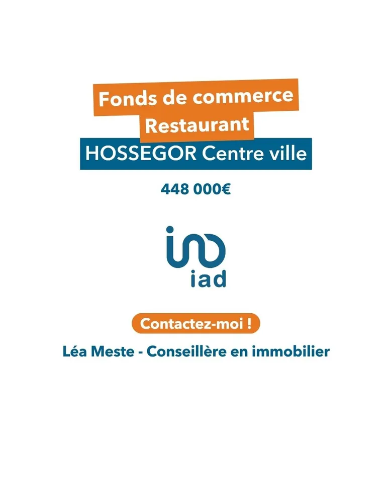 Local commercial 25 m² · à Soorts-Hossegor · 25 m² · 448 000 €