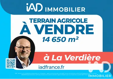 Terrain agricole  à La Verdière (83560)