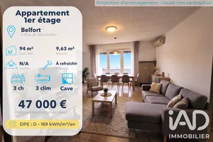 Appartement à Belfort (90000)