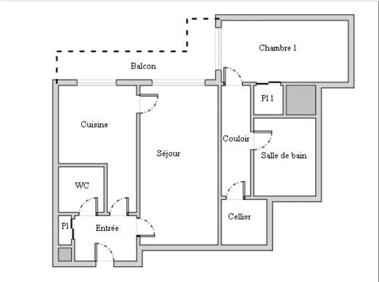 Appartement 2 pièces 63 m² · à Chelles · 63 m² · 219 900 €