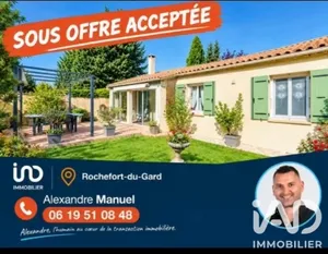Maison à Rochefort-du-Gard (30650)