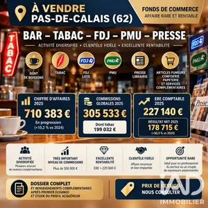 Bar, Brasserie, Tabac à Fressin (62140)