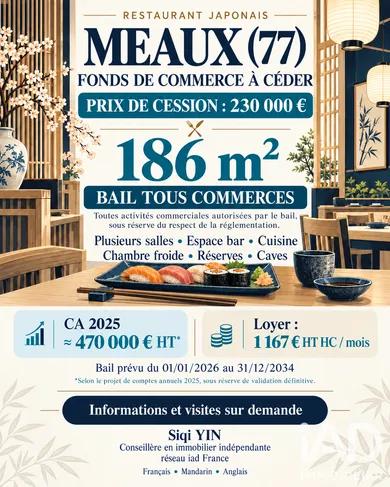 Restaurant à Meaux (77100)