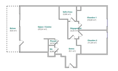 Appartement à Écully (69130)