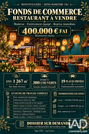 Restaurant in Montivilliers (76290)