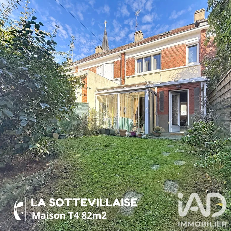 Maison 4 pièces 82 m² · à Sotteville-lès-Rouen · 82 m² · 155 000 €