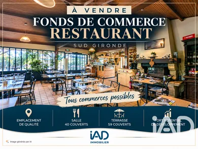 Restaurant à Coimères (33210)