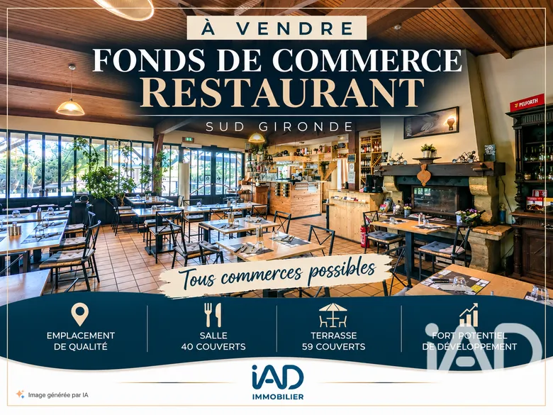 Local commercial 144 m² · à Coimères · 144 m² · 110 000 €