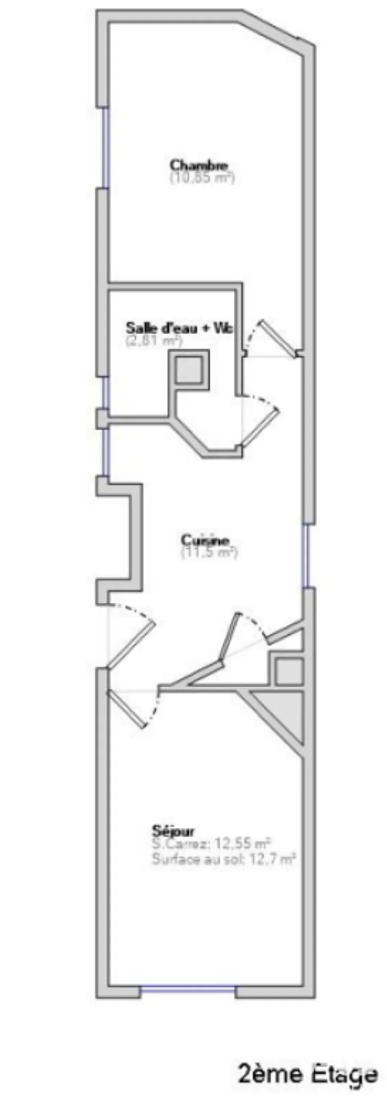 Appartement 2 pièces 38 m² · à Suresnes · 38 m² · 265 000 €
