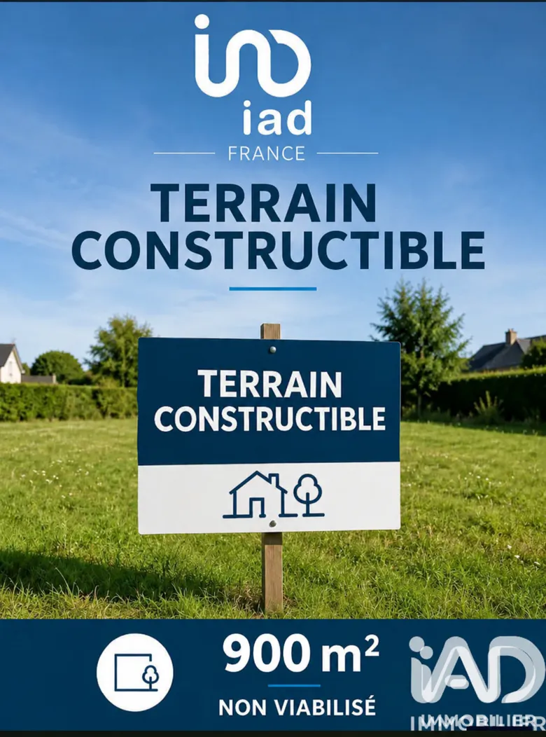 Terrain 900 m² · à Vendin-le-Vieil · 121 000 €