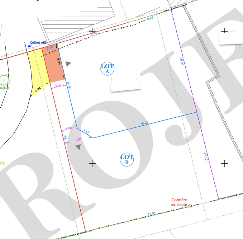 Terrain 438 m² · au Tampon · 145 000 €