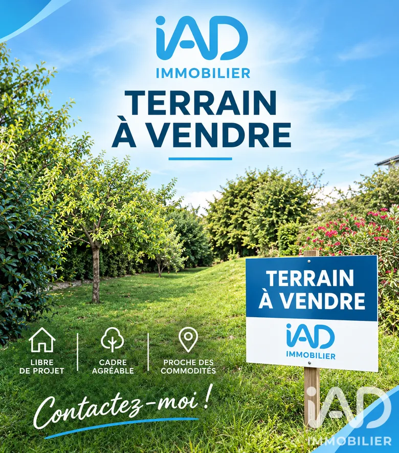 Terrain 869 m² · à Juziers · 125 000 €