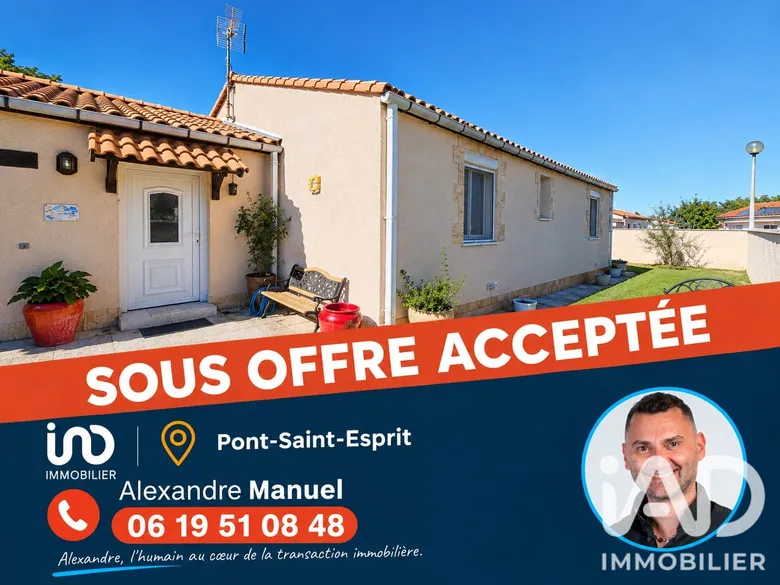 Maison 3 pièces 75 m² · à Pont-Saint-Esprit · 75 m² · 205 000 €
