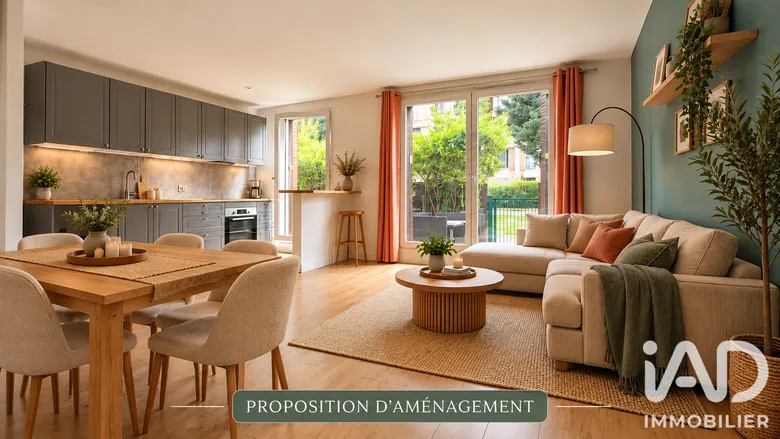 Appartement 2 pièces 53 m² · à Éragny-sur-Oise · 53 m² · 180 000 €